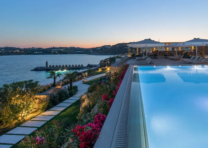 Santa Marina, A Luxury Collection Resort, Mykonos Hotell Ornos (Mykonos)